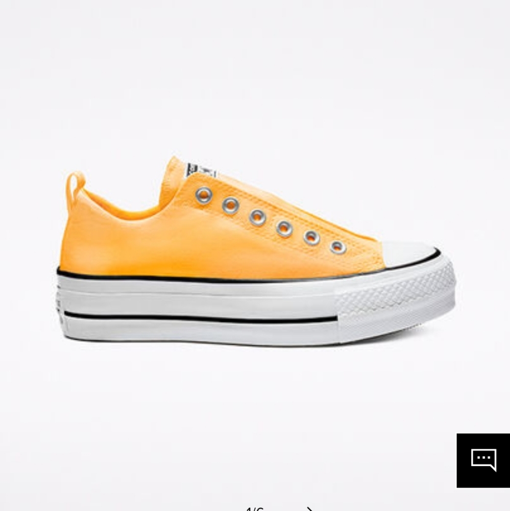 Updated Classic Chucks - slip-on platforms